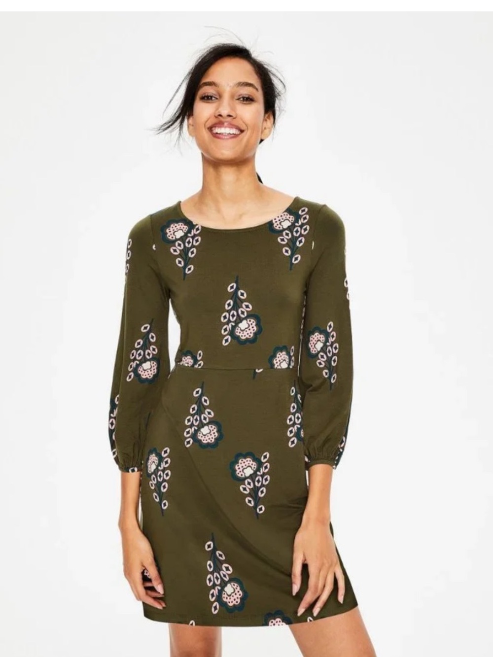 Boden  Lucie Jersey‎ dress- worn once. 159 retail